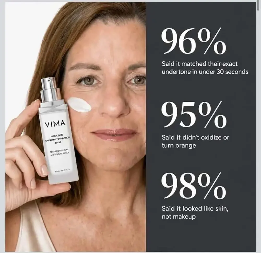 VIMA Magic Skin Changing Foundation SPF30 30ml / 1 Fl. Oz